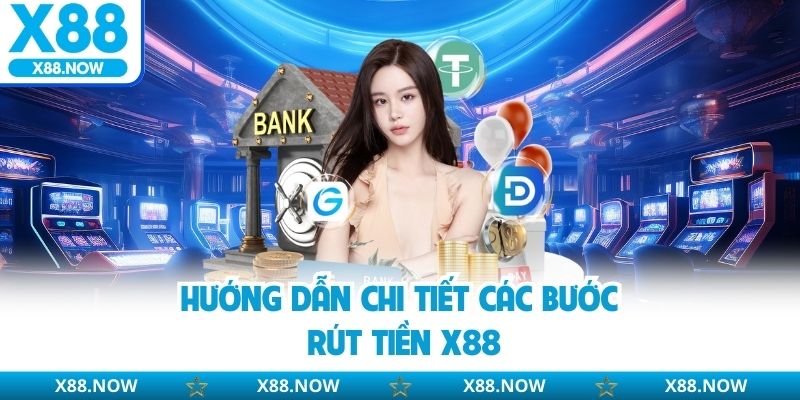 Hướng dẫn chi tiết các bước rút tiền X88